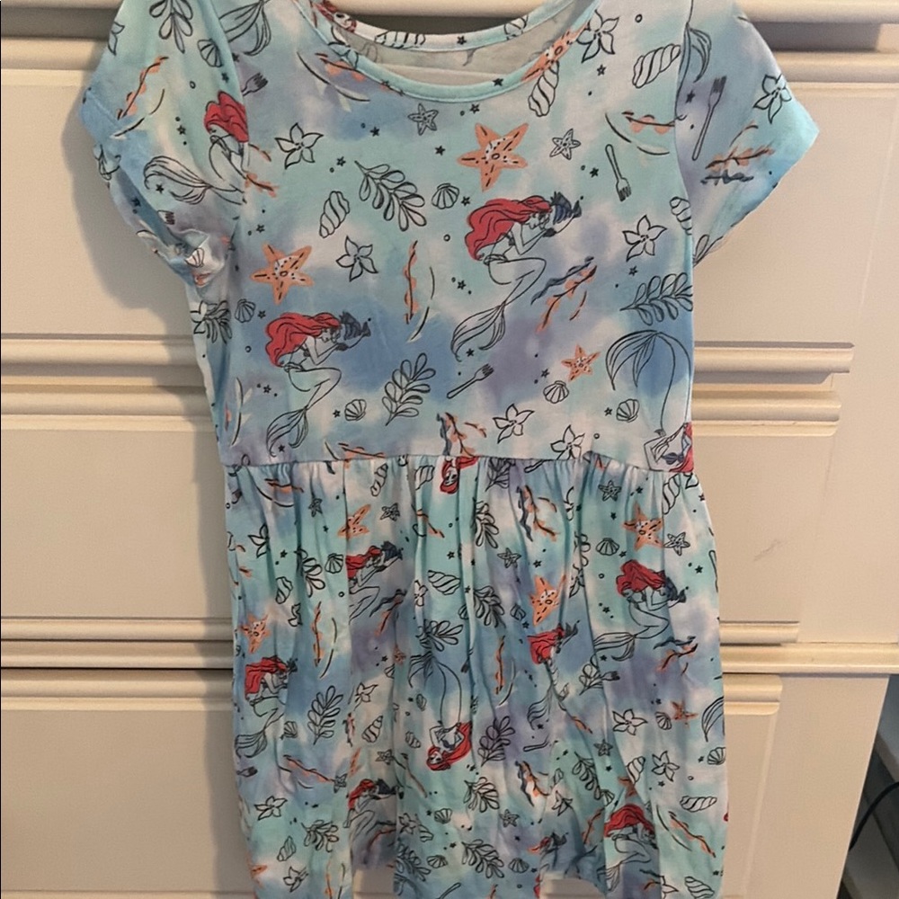 Disney Little Mermaid Print Dress 6/6x sale 3 for $20